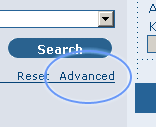 Show advanced search options